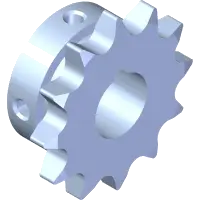 83.401212SS Sprocket, #40 12-T 3/4" Bore, SS