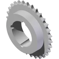 83.40TB30 Sprocket, #40 30-T Taper Bore