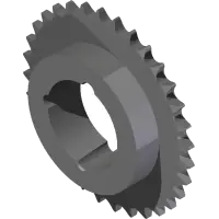 83.40TB32 Sprocket, #40 32-T Taper Bore