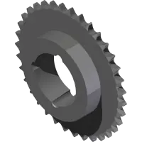 Sprocket, #40 35-T Taper Bore