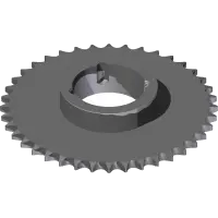 83.40TB40 Sprocket, #40 40-T Taper Bore