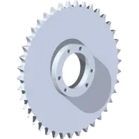 83.50SDS40 Sprocket, #50 40-T SDS Bushing