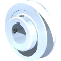 83.AK2816 Pulley, AK 2.8" 1" Bore