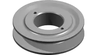 83.BK36H Pulley, 3.6" H-Bush