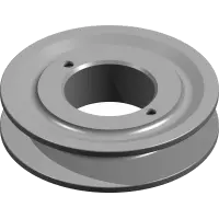 83.BK36H Pulley, 3.6" H-Bush