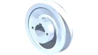 83.BK4016 Pulley, 4.0" 1" Bore