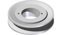 83.BK40H Pulley, 4" H-Bush
