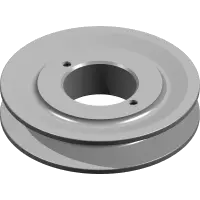 83.BK45H Pulley, 4.5" H-Bushing