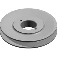 83.BK55H Pulley, 5.5" H-Bushing