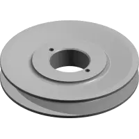 83.BK57H Pulley, 5.7" H-Bush