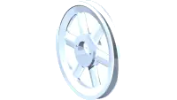 83.BK85H Pulley, 8.5" H-Bush
