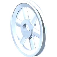 83.BK85H Pulley, 8.5" H-Bush