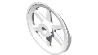 83.BK9016 Pulley, 9" 1" Bore