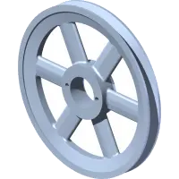 83.BK90H Pulley, 9" H-Bush