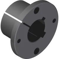 83.H16S-2 Bushing, 1" Split 3/16&1/4 Key