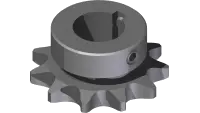 83.H401112 Sprocket, #40 11-T Hrd 3/4" Bore