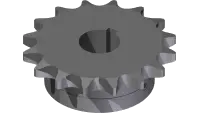 83.H4016 Sprocket, #40 16-T 3/4" Bore