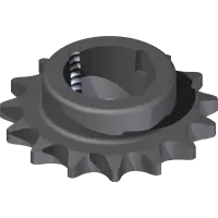 83.H80TB15 Sprocket, #80 15-T HRD
