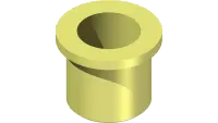 85.B0068 Bushing, 3/8 x 1/2 OD x 1/2 LG