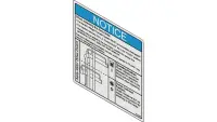 00.0205 Decal, Clutch Drive Rel. Pin
