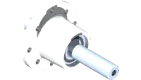 87.0218 Spindle, Asm LE Center Shaft