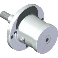 87.0262 Spindle, Asm LH 25mm AL