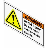 00.0219 Decal, Warning Do Not Reach