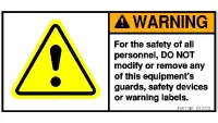 00.0220 Decal, General Safety