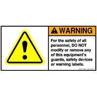 00.0220 Decal, General Safety