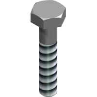 90.0410-3 Bolt, 1/4-20 UNC x 1-1/4 SS