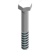 90.0414-3 Bolt, 1/4-20 UNC x 1-3/4 SS