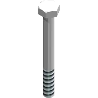 90.0418-3 Bolt, 1/4-20 UNC x 2-1/4 SS