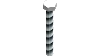 90.0420-2 Bolt, 1/4-20 UNC x 2" Tap