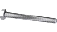 90.0420-23 Bolt, 1/4-20 x 2-1/2 SS Full Thread