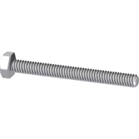 90.0420-23 Bolt, 1/4-20 x 2-1/2 SS Full Thread