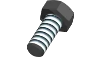 90.0506-1 Bolt, 5/16-18 UNC x 3/4 Blk
