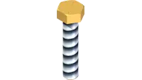 90.0512-2 Bolt, 5/16-18 UNC x 1-1/2 Tap