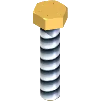 90.0512-2 Bolt, 5/16-18 UNC x 1-1/2 Tap