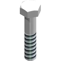90.0512-3 Bolt, 5/16-18 UNC x 1-1/2 SS