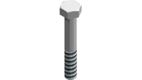 90.0516 Bolt, 5/16-18 UNC x 2