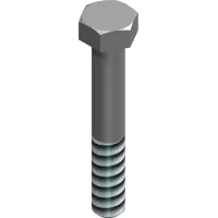 90.0516-3 Bolt, 5/16-18 UNC x 2 SS