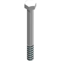 90.0524 Bolt, 5/16-18 UNC x 3
