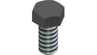 90.0606-1 Bolt, 3/8-16 UNC x 3/4 Blk