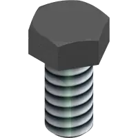 90.0606-1 Bolt, 3/8-16 UNC x 3/4 Blk