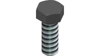 90.0607-1 Bolt, 3/8-16 UNC x 7/8 Blk