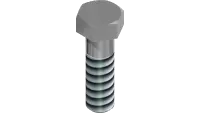 90.0610-3 Bolt, 3/8-16 UNC x 1-1/4 SS