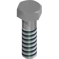 90.0610-3 Bolt, 3/8-16 UNC x 1-1/4 SS