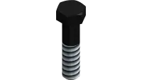 90.0612-1 Bolt, 3/8-16 UNC x 1-1/2 Blk