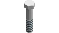 90.0614 Bolt, 3/8-16 UNC x 1-3/4