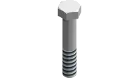 90.0616 Bolt, 3/8-16 UNC x 2